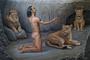 Art from PoseSpace.com Daniel in the Lion's Den