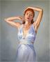 Art from PoseSpace.com Becca in Satin Gown