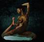 Art from PoseSpace.com tribal goddess