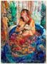 Art from PoseSpace.com Kylie in Flowered Bath