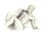Art from PoseSpace.com nude in graphite